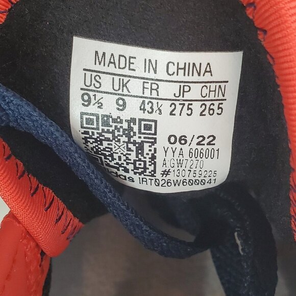 adidas Ultraboost Ultra Boost X Copa World Cup Lace Up Mens Red Sneakers Casual - Picture 10 of 10